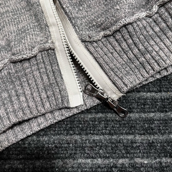 Free People In Bloom Oversized Slouchy Hoodie Sweater In Gray. Size XS - Picture 14 of 16